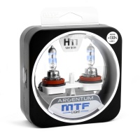 Галогенные автолампы MTF Light ARGENTUM +130% H11, 12V, 55W, комп.