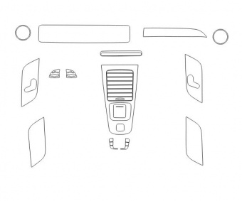Комплект пленки для защиты салона Mercedes-Benz GLB-Class X247