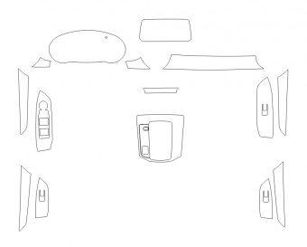 Комплект пленки для защиты салона Mazda CX-5, KF