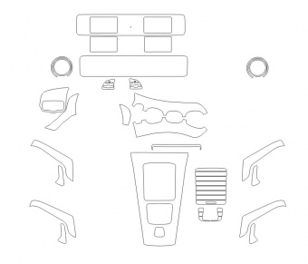 Комплект пленки для защиты салона Mercedes-Benz CLA-Class C118