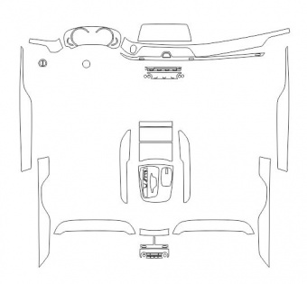 Комплект пленки для защиты салона BMW 7-Series G11, G12